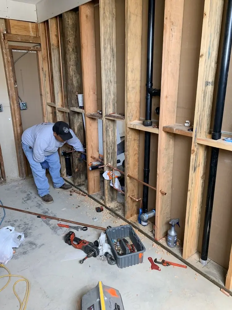 Commercial rough-in plumbing for Trenchless Sewer Repair in Nolensville